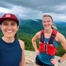 Aimee Kohler, Immie Cross - Old Rag Mountain, new trail head