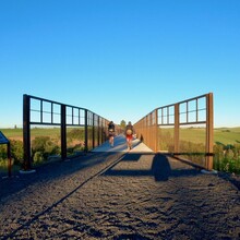 Megan Lacey, Christof Teuscher - Palouse to Cascades State Park Trail (WA)