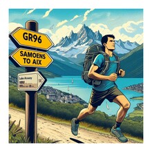  - GR96 Samoëns - Aix-les-Bains (France)