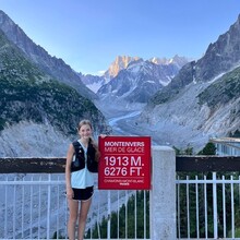 Kaylee Wilson - Montenvers - Mer de Glace, Mont Blanc (France)