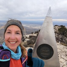 Abigail Menke - 4 Highest Peaks in Texas (TX)