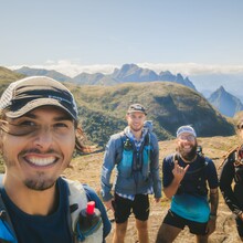 Odin Aguiar, Caio Scardini, Nathan Gossenheimer, Leonardo Brasil - Travessia Petrópolis X Teresópolis