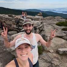 Jordan Bricknell, Joshua Bricknell - Mt Major Via Main Trail (NH)