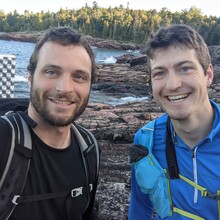 Evan Metcalfe, Kieran Metcalfe - Coastal Trail, Lake Superior Provincial Park (ON, Canada)