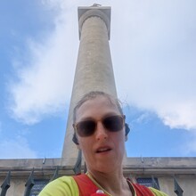 Emily Riehl - Washington Monument DC to Washington Monument Baltimore
