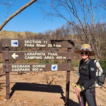 Elizabeth Woodgate - Larapinta Trail