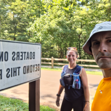Dean Banko, Bethany Perri - Lower to Upper Baughman Trail, uphill then downhill, out and back (PA)