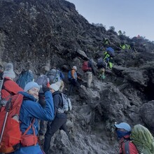 Lindsey Churchill (aka Bell), Kelly Saunders, Dagne Taylor, Stuart Holmes, Joseph Mrope, Gaudence Lekule, Victor Oisso, Razack Buu - Kilimanjaro (Tanzania)