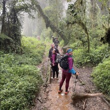 Lindsey Churchill (aka Bell), Kelly Saunders, Dagne Taylor, Stuart Holmes, Joseph Mrope, Gaudence Lekule, Victor Oisso, Razack Buu - Kilimanjaro (Tanzania)