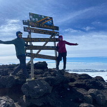 Brian Corgard, Colleen MacDonald - Kilimanjaro Summit Circuit (TZ)