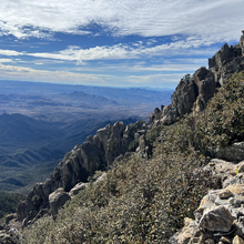 Wendy Drummond - MT. Wrightson via Old Baldy
