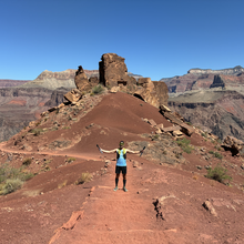 Dina Roman, Rik Goris - South Kaibab Rim to CO River to South Bright Angel Rim - [Grand Canyon]