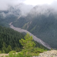 Trisha Steidl, Uli Steidl - Mt Rainier Northern Loop Trail (WA)