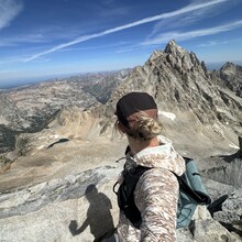Kelly Halpin - Grand Middle South Teton Trifecta