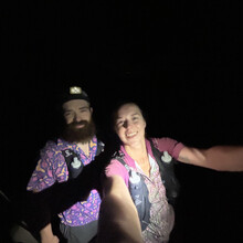 Anna Smith, Cade Smith - Mt Le Conte (TN)