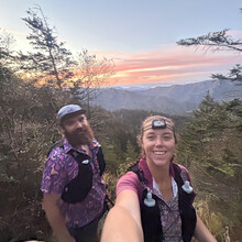 Anna Smith, Cade Smith - Mt Le Conte (TN)