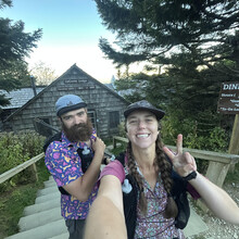 Anna Smith, Cade Smith - Mt Le Conte (TN)