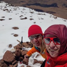Elisabeth Gschösser, Angelika Zeilinger - Cerro Tuzgle 5486 m (from RN 40 - summit - RN40)