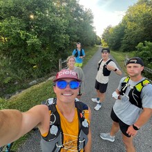 Wake Wildman, Luke Mantzell, Matt Telarico, Preston Field - Panhandle Trail - PA to WV