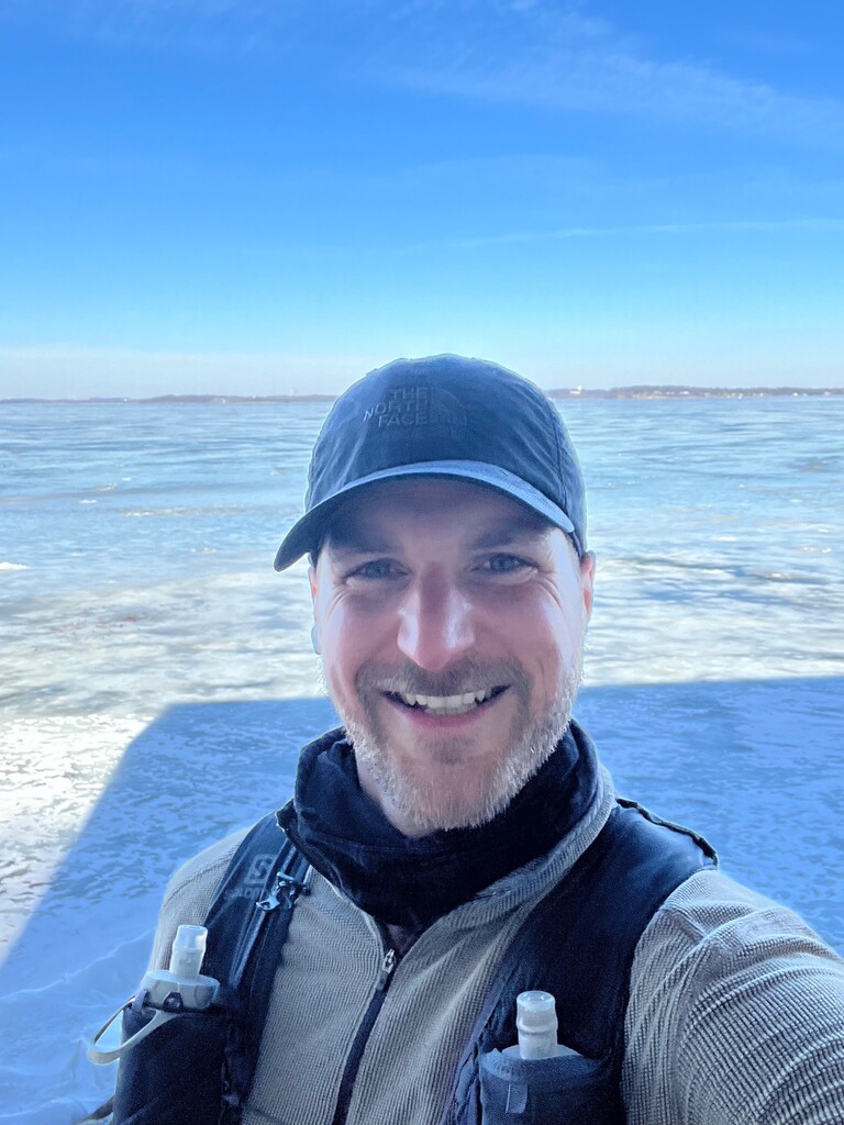 Christopher Luhman Lake Mendota Loop (WI) 20220220 Fastest Known Time