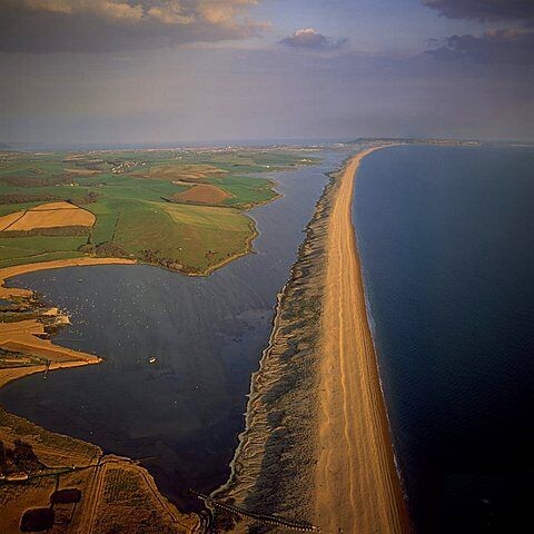 Chesil Beach in Dorset