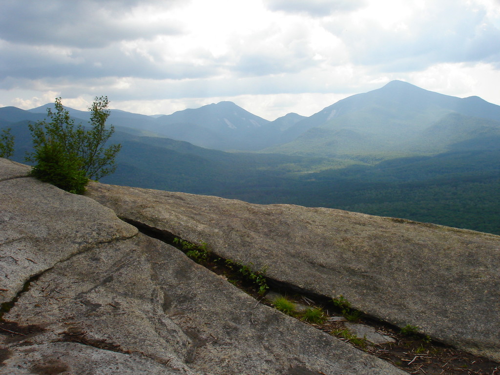 4,867-foot Whiteface Mountain, high point of the route, Northern Mountains section