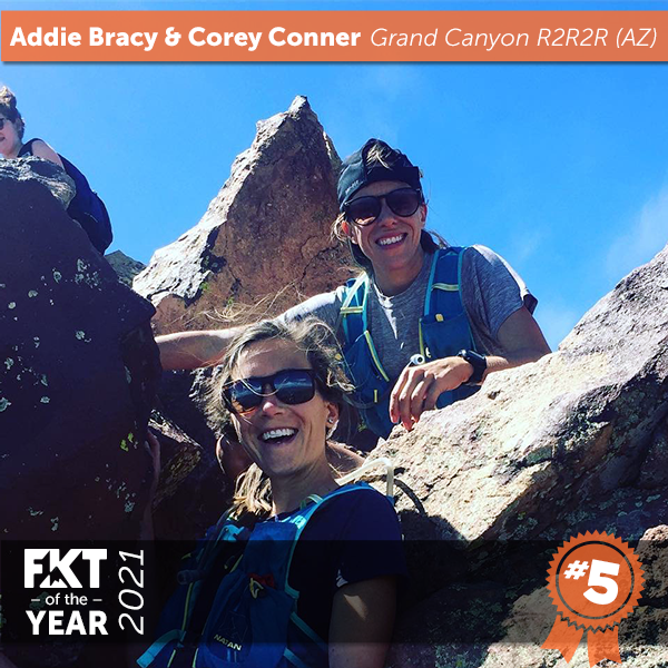 Addie Bracy & Corey Conner - FKT of the Year 2021