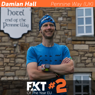 Damian Hall - FKTOY 2020 EU - Pennine Way (UK)