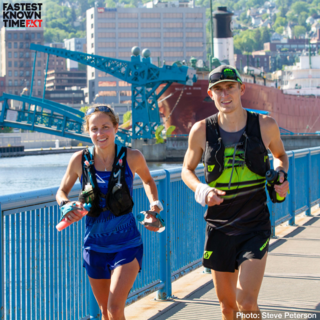 Brittany Peterson, Cody Lind - Fastest Known Time