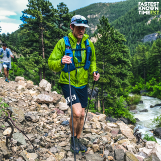 Brendan Leonard at the Bighorn 100 - Fastest Known Time