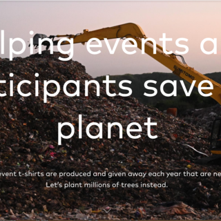 Trees not Tees - Helping events and participants save the planet
