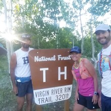 Whitelaw family, Virgin River Rim Trail FKT