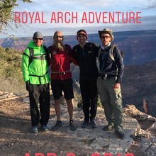 Jess Adams, Mitch Barr, Matt Jasper, Tristan Jones / Grand Canyon Royal Arch Loop FKT