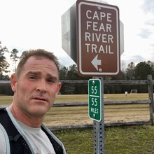 Mathue Johnson / Cape Fear River Trail FKT