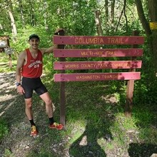 Steven Lange / Columbia Trail (NJ) FKT
