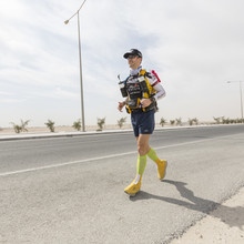 Pierre Daniel / Run Around Qatar FKT