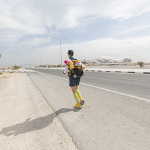 Pierre Daniel / Run Around Qatar FKT