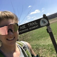 Stacey Marion / Ice Age Trail, Kettle Moraine South (WI) FKT
