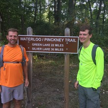 Scott Hayter, Waterloo Pinckney Trail FKT start