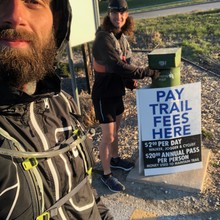 Taylor King, Taylor Ross / Wabash Trace Nature Trail (IA) FKT