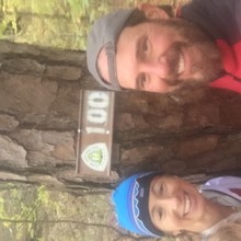 Ashley Nordell, Ozark Highlands Trail, Mile 100 with Greg Eason