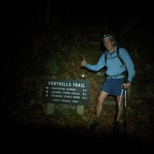 Justin Sackett, Haigh Angell / Foothills Trail unsupported FKT