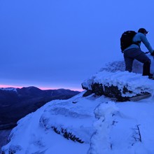 Jesse Wall & Carissa Winning / White Mountains Hut Traverse Winter Traverse FKT