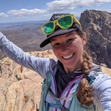 Ashly Winchester / Rainbow Mountain, Red Rock Canyon NCA FKT