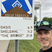 Dave Stock / High Trestle Trail (IA) FKT