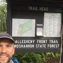 Nathan Piekielek / Allegheny Front Trail (PA) FKT