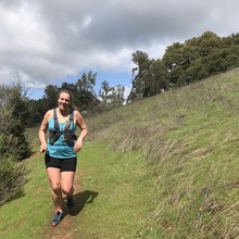 Becky Gullberg, Patrick Martin / Bay to Ridge Trail (CA) out & back