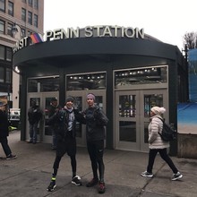 Zandy Mangold & Chris Calimano / Penn Station to Penn Station (NY, NJ) FKT