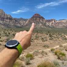 CHRISTOPHER GORNEY / Rainbow Mountain (Red Rock Canyon) FKT