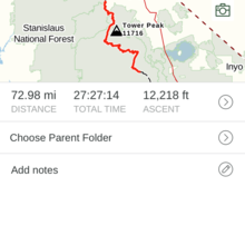 Matt Cornell PCT Tuolumne to Sonora Pass GPS screenshot
